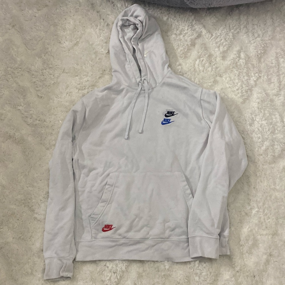 White Nike hoodie size large